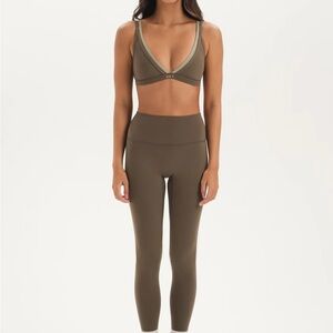 SET Active LuxForm Sports Bra (Size Small) and High Waisted Leggings (Size XS)